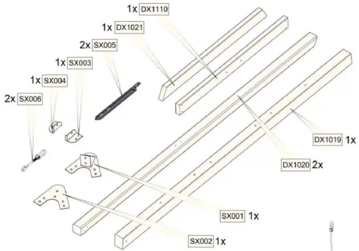 EXIT Aksent Nest Swing Arm - Assembly / Montage / Montage / L'assemblage - 1