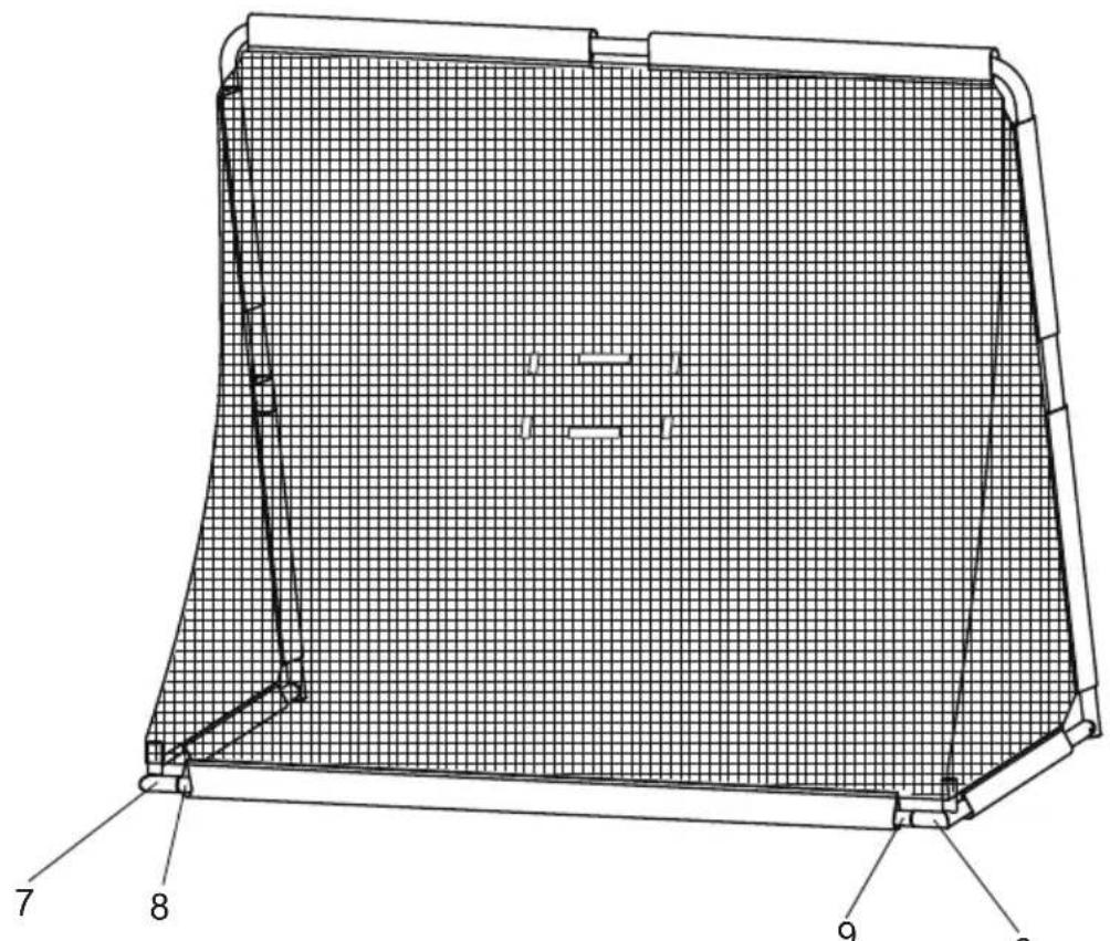 EXIT Maestro Goal - Components / Komponenten / Onderdelen / Composants - 22
