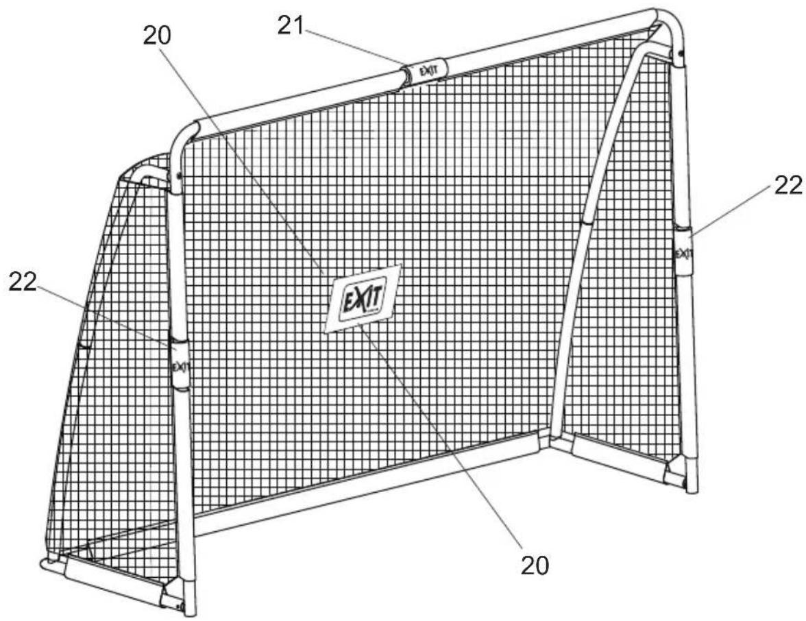 EXIT Maestro Goal - Components / Komponenten / Onderdelen / Composants - 26