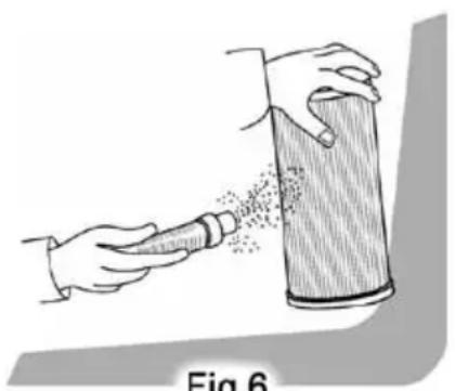 GRE AR125 - REINIGUNG DER KARTUSCHE - 1