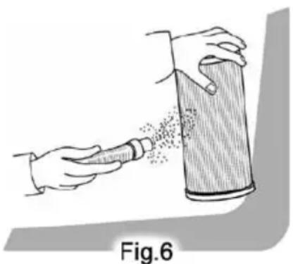 GRE AR125 - Nettoyage de la cartouche - 1