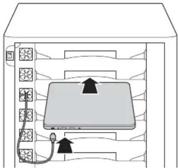 KENSINGTON K64415NA - Carregamento de dispositivos, gestão de cabos - 8
