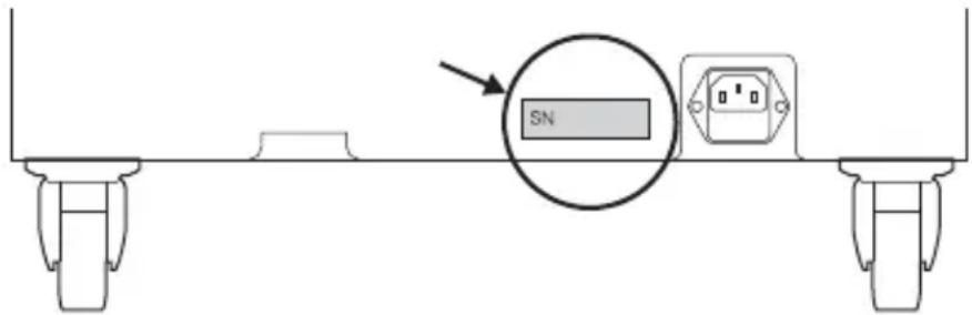KENSINGTON K64415NA - Onde encontro o número de série da unidade? - 1