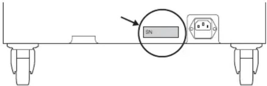 KENSINGTON K64415NA - Wo finde ich die Seriennummer des Geräts? - 1