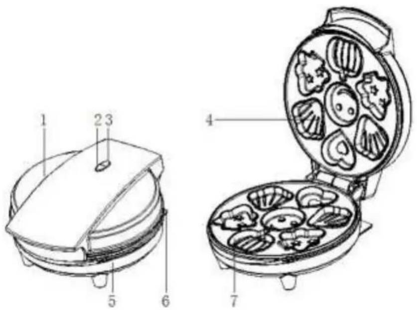 TREBS Comfortbakery 99257 - ONDERDELEN OMSCHRIJVING - 1