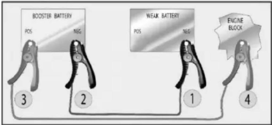 Perel ABC16ALN - Veículo com Borne Positivo - 1