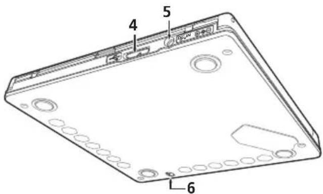 PIONEER BDRXD05TB - Forced Open Lever - 1