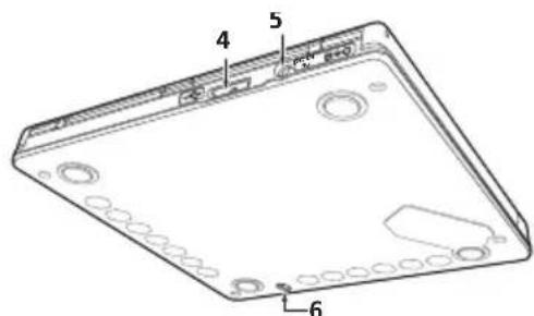 PIONEER BDRXD05TB - Notauswurfhebel - 1