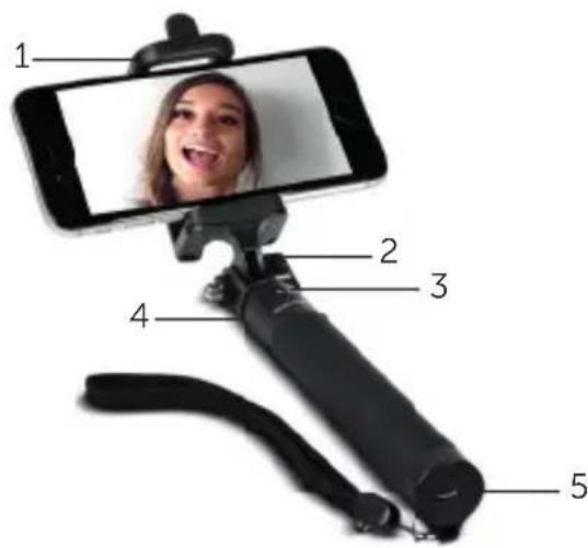 FRESH N REBEL Selfie Stick - Commencez à prendre des selfi es! - 1