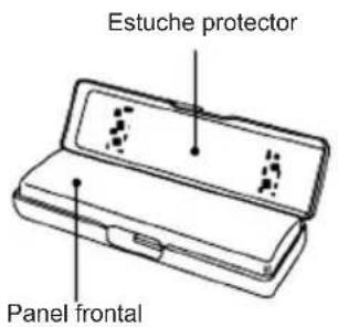 JENSEN MP1314 - Extracción del panel frontal - 2