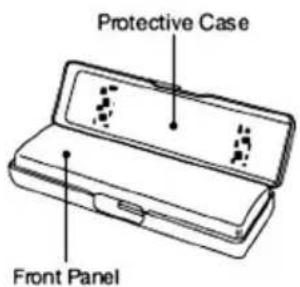 JENSEN MP1314 - Removing the front panel - 2