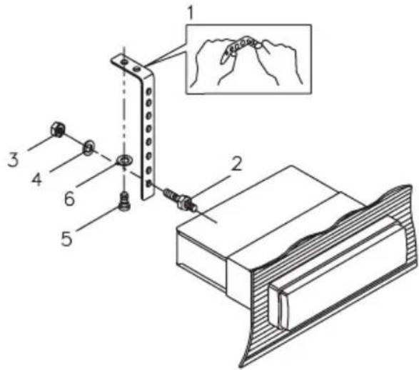 JENSEN MP1314 - Installation de l'appareil - 3