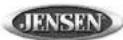JENSEN CD2610 - Retrait de Radio - 1