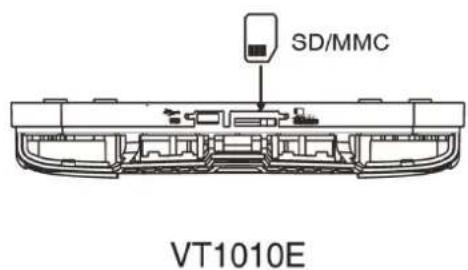 CLARION VT1510E - Uso de tarjetas de memoria - 1