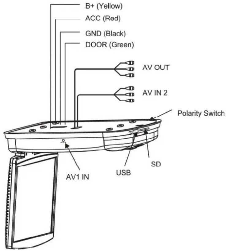 CLARION VT1510E - WIRING DIAGRAM - 1