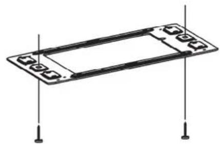 CLARION VT1510E - Install the ceiling bracket and cables - 2