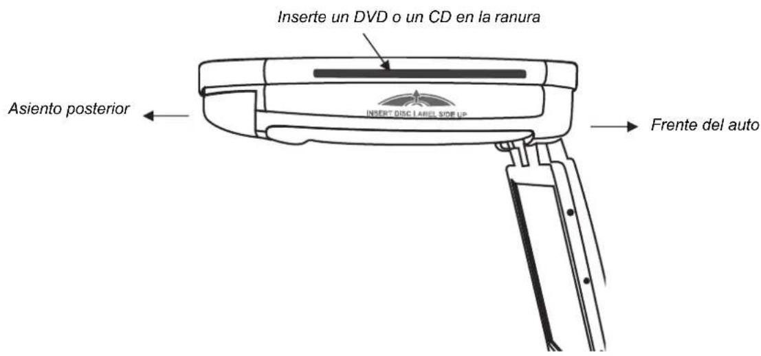 CLARION VT1510E - Funciones de los botones (con el monitor abierta) - 1