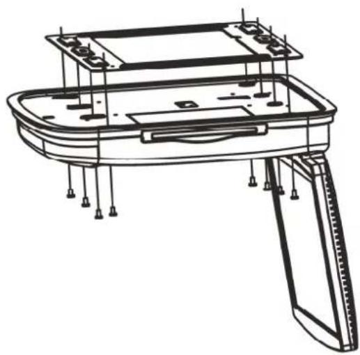 CLARION VT1510E - Install the monitor - 2