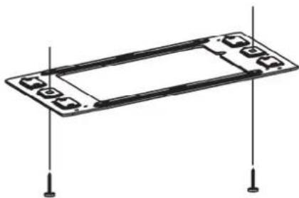 CLARION VT1510E - Instalación del soporte de techo y de los cables - 2