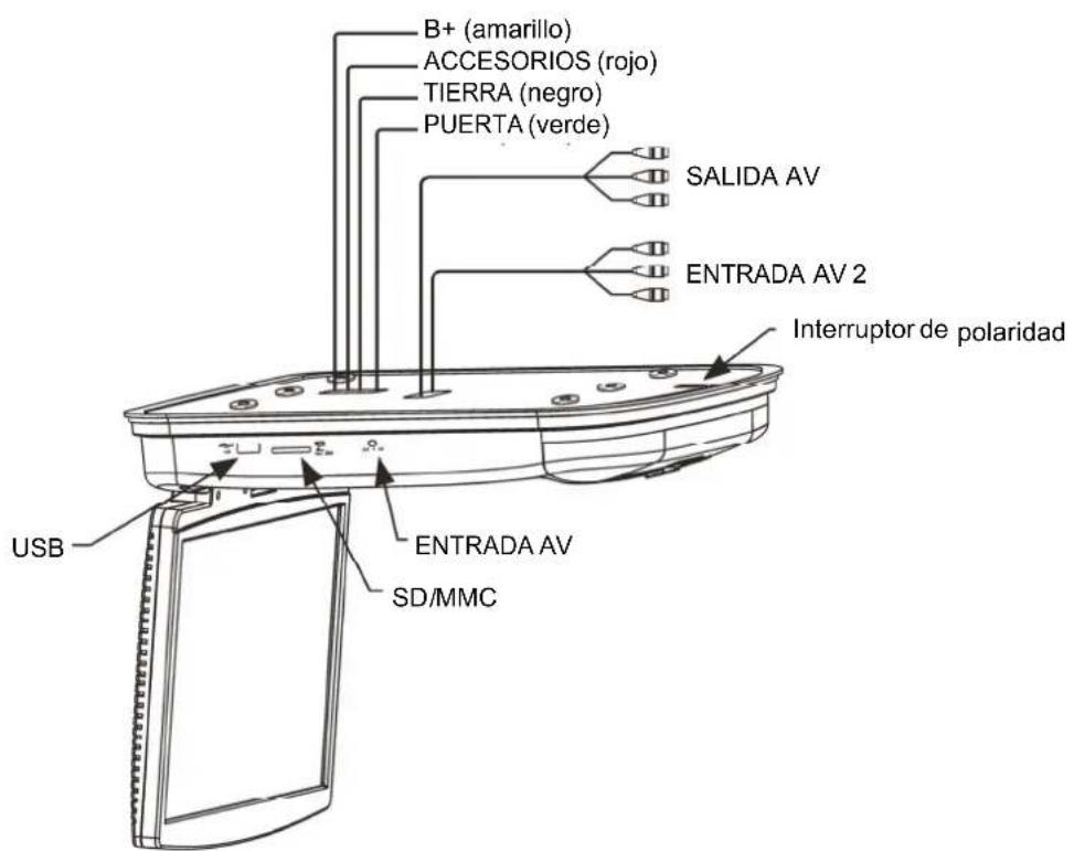 CLARION VT1510E - Instalación del monitor - 4