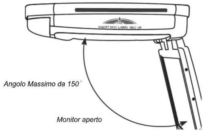 CLARION VT1510E - APERTURA DEL MONITOR - 2