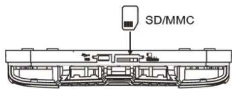 CLARION VT1510E - Die Speicherkarte benutzen - 1