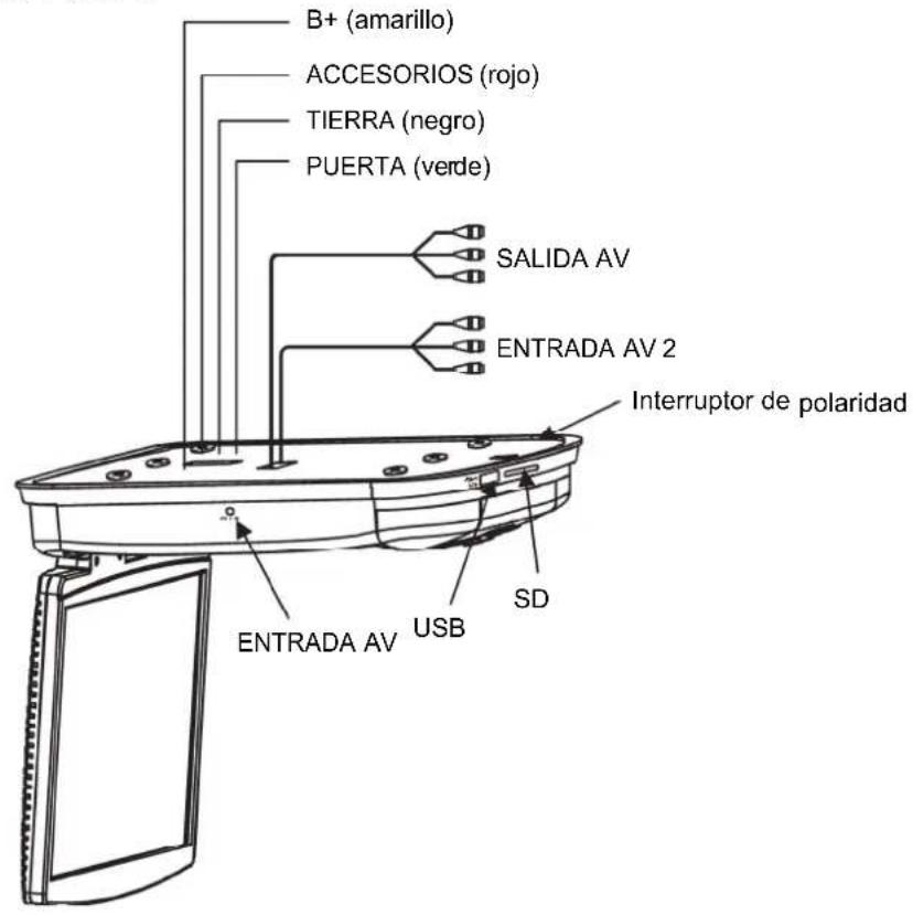 CLARION VT1510E - Instalación del monitor - 3