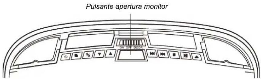 CLARION VT1510E - APERTURA DEL MONITOR - 1