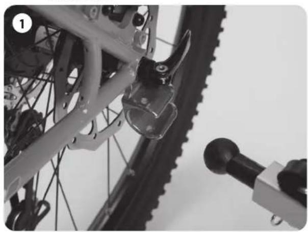 THULE Cadence Bicycle Trailer - ATTACHING THE CARRIER TO YOUR BICYCLE - 1