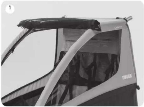 THULE Cadence Bicycle Trailer - AVERTISSEMENT - 1