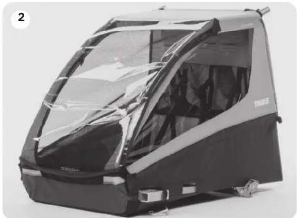 THULE Cadence Bicycle Trailer - AVERTISSEMENT - 5
