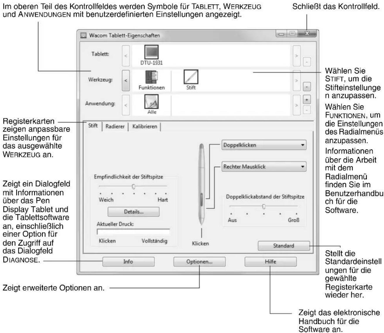 WACOM PL 900 - GRUNDLEGENDE ANPASSUNGEN - 1