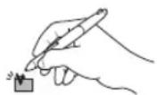 WACOM PL 900 - FONCTIONNEMENT ÉLÉMENTAIRE DU STYLET - 2