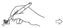 WACOM PL 900 - GRUNDFUNKTIONEN DES STIFTES - 3
