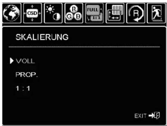 WACOM PL 900 - ON SCREEN DISPLAY (OSD)-EINSTELLUNGEN - 6