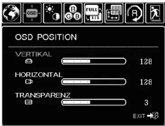WACOM PL 900 - ON SCREEN DISPLAY (OSD)-EINSTELLUNGEN - 3