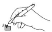 WACOM PL 900 - GRUNDFUNKTIONEN DES STIFTES - 2