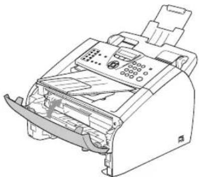 BROTHER FAX2825 - Le papier est coincé à l'intérieur de l'appareil - 6