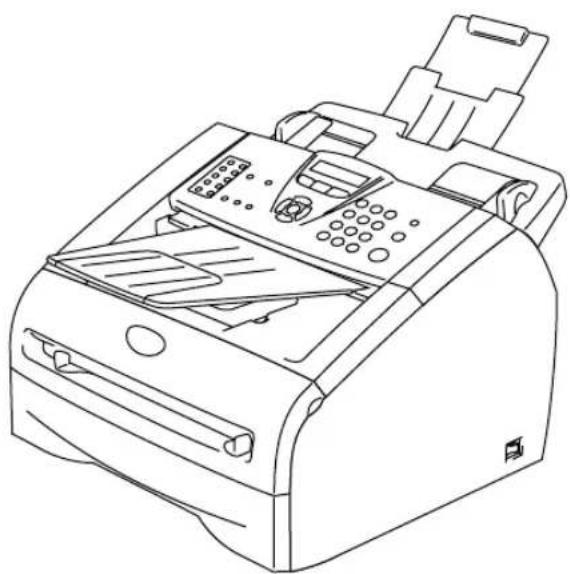 BROTHER FAX2825 - GUIDE DE L'UTILISATEUR - 1