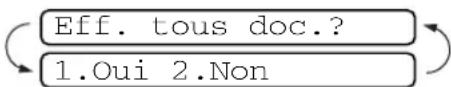 BROTHER FAX2825 - Changement d'options de fax à distance - 1