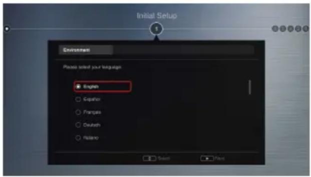 THOMSON 65US6006 - Réglage initial - 1