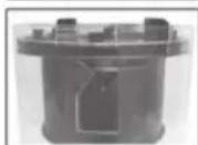 CLATRONIC BS 1286 - Het filter reiningen (Cyclooneenheid) - 2
