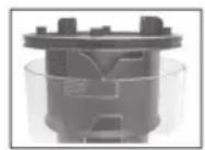 CLATRONIC BS 1286 - Limpieza del filtrlo (unidad ciclónica) - 1