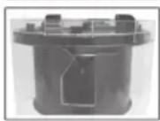 CLATRONIC BS 1286 - Cleaning the filter (Cyclone unit) - 2