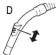 CLATRONIC BS 1286 - Luchtregelschuif (Fig. D) - 1