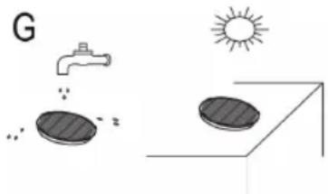 CLATRONIC BS 1286 - Filtre de protection du moteur (dans le réservoir à poussière) - 1