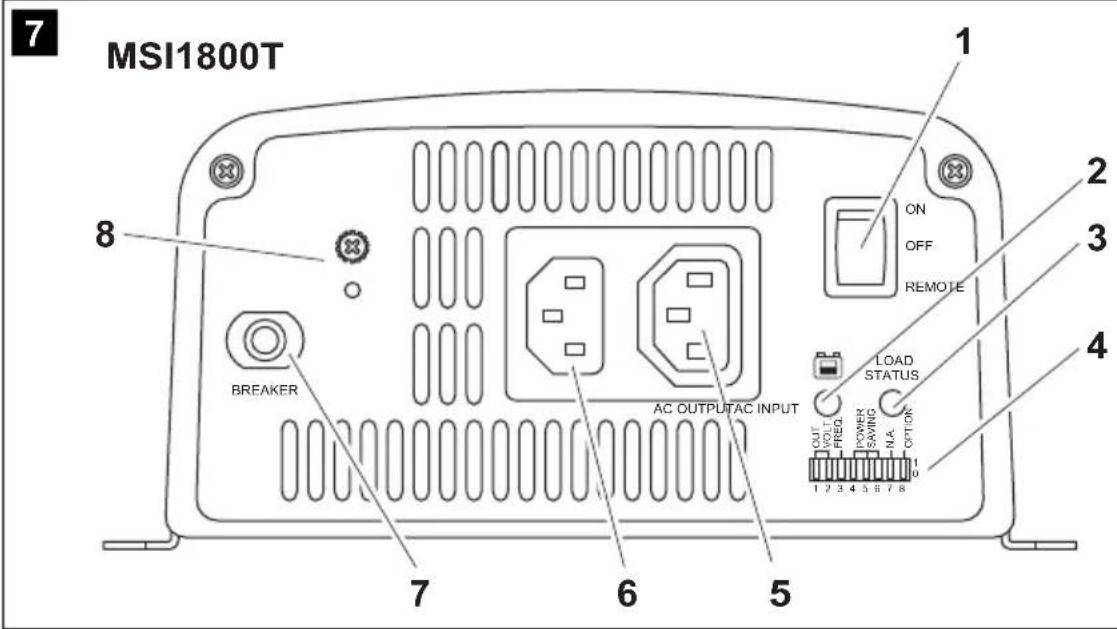 WAECO SinePower MSI912 - SinePower MSI912, MSI924, MSI1312, MSI1324, MSI1812, MSI1824, MSI1812T, MSI1824T - 7