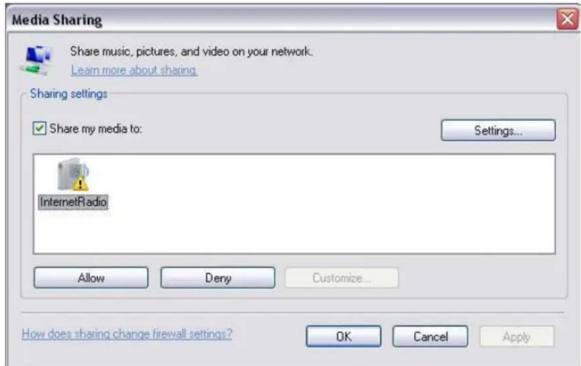 ALBRECHT DR 870TV - UPnP File Sharing – Play files from your PC - 1