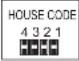 TREBS Comfortalarm 22301 - House Code and Zone Setting - 1