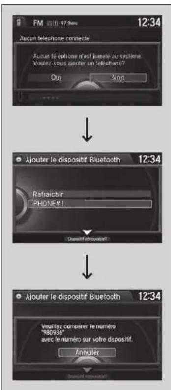 Acura ILX (2018) - Configuration du téléphone - 1